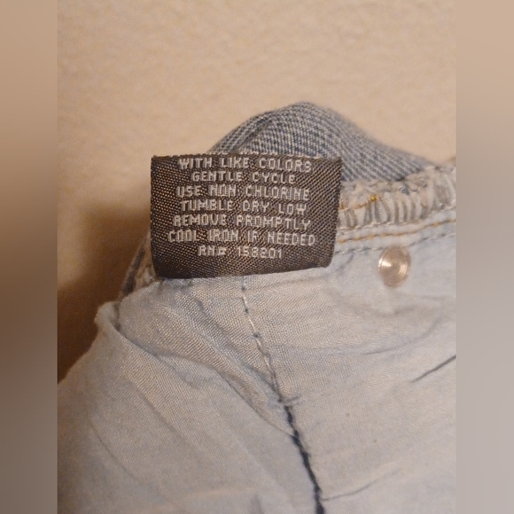 Cali 1850 Women's Denim Jeans Size 13/31 Cuffed NWT - Picture 9 of 13